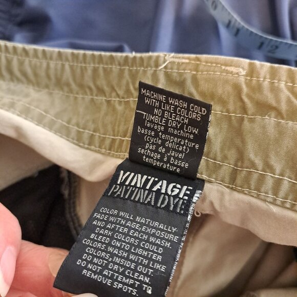 Kühl Mens Cargo Shorts 38 Tan Cotton/Nylon Outdoor Khaki 10.5" Inseam Flat Front - Picture 7 of 15